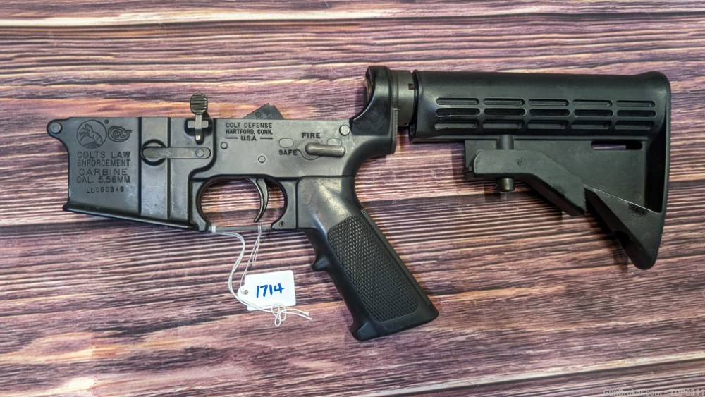 Colt M4 Lower Restricted Govt marked LE M4A1 USGI GWOT Clone PENNY START-img-0