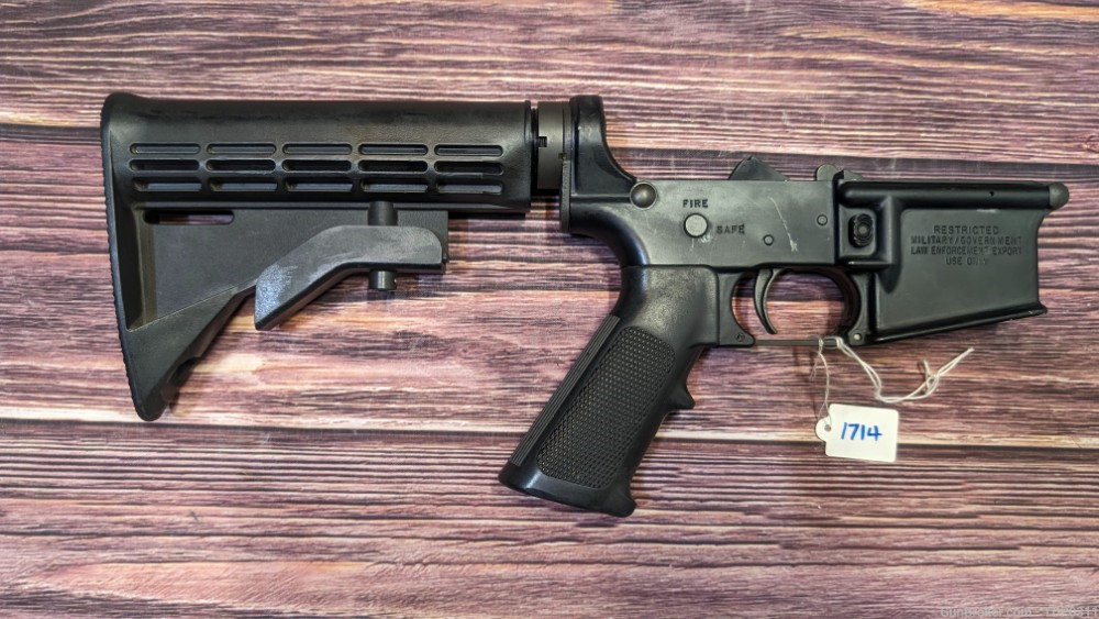 Colt M4 Lower Restricted Govt marked LE M4A1 USGI GWOT Clone PENNY START-img-2