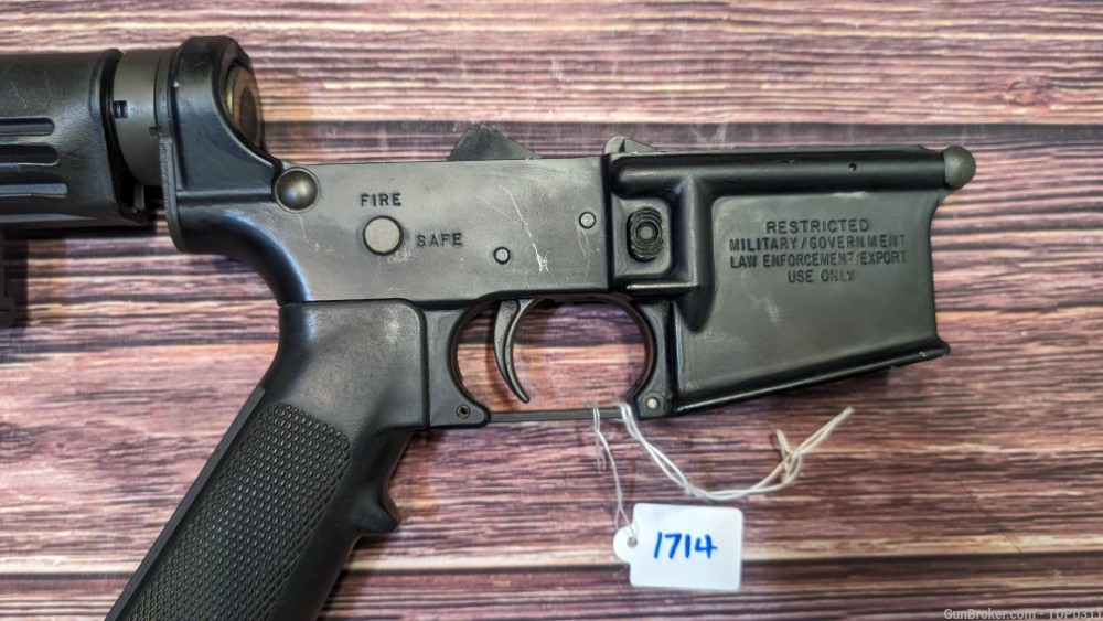 Colt M4 Lower Restricted Govt marked LE M4A1 USGI GWOT Clone PENNY START-img-4