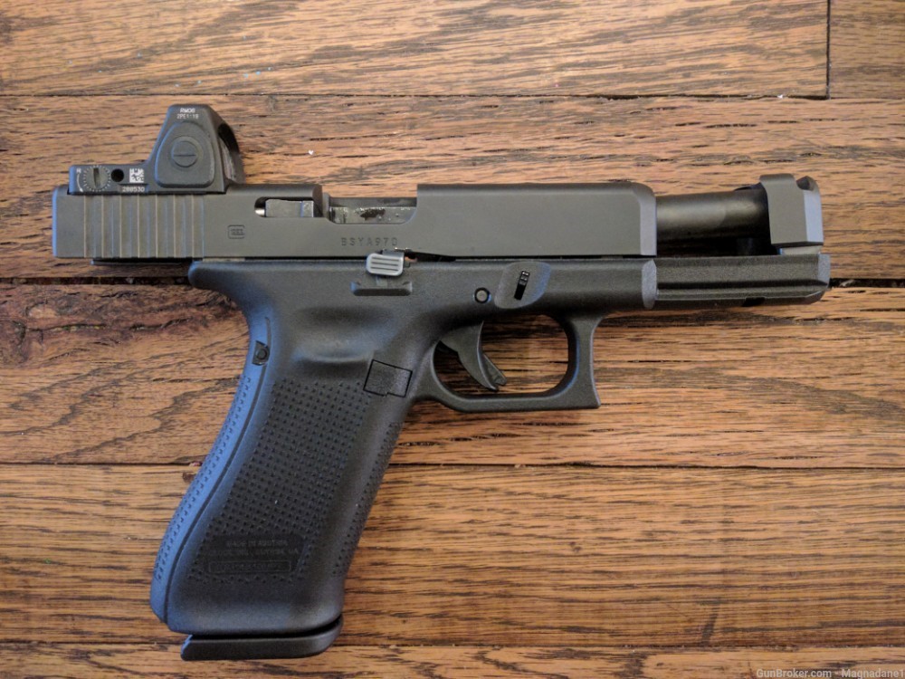 Glock 17/19X New Custom Hybrid W/ Trijicon RMR RM06 PMM Micro Comp Race Gun-img-0