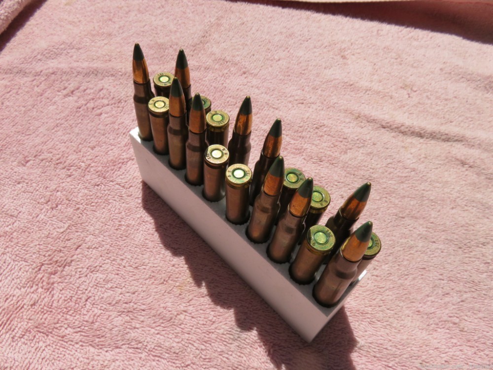 Rare Green .308 Win. tracer  G H. 147Gr. 2850fps. 20 Rounds-img-4