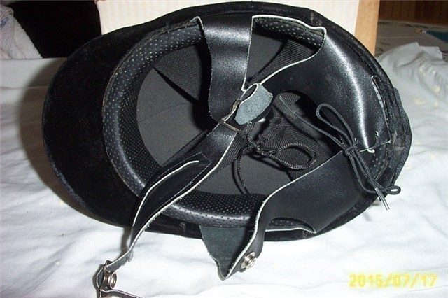 NIB EQUESTRIAN HORSEBACK RIDING HELMET SIZE-7 !-img-4