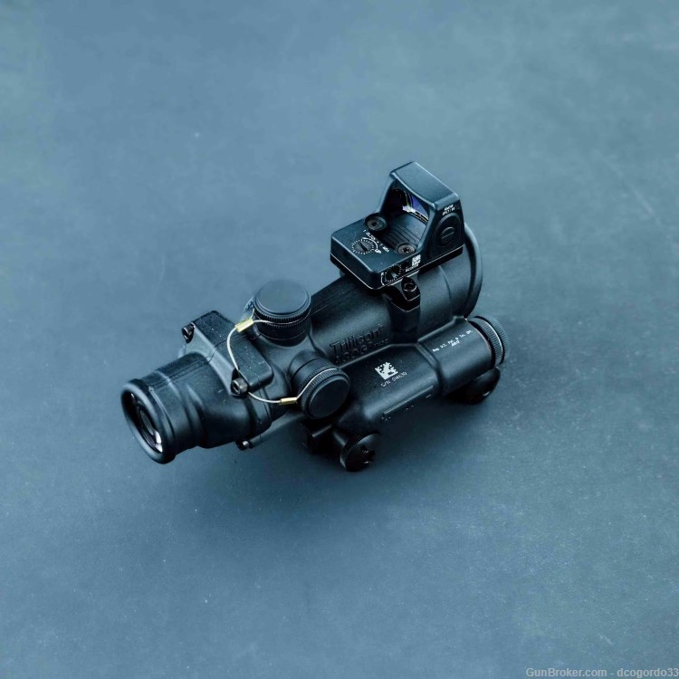 Trijicon ACOG TA02 LED and RM06 Combo, Reticle Crosshair Red-img-5
