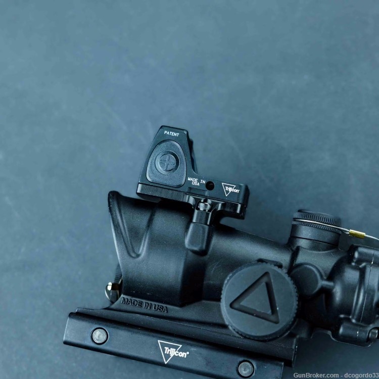 Trijicon ACOG TA02 LED and RM06 Combo, Reticle Crosshair Red-img-4