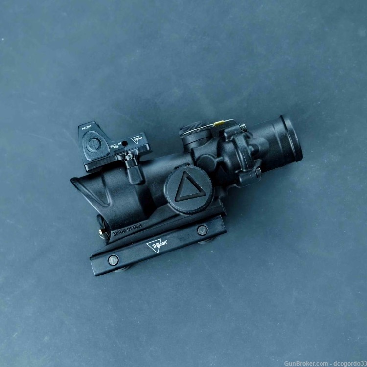 Trijicon ACOG TA02 LED and RM06 Combo, Reticle Crosshair Red-img-3