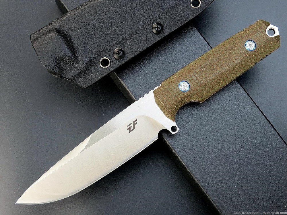 perfect skinner Micarta handles Kydex sheath-img-3