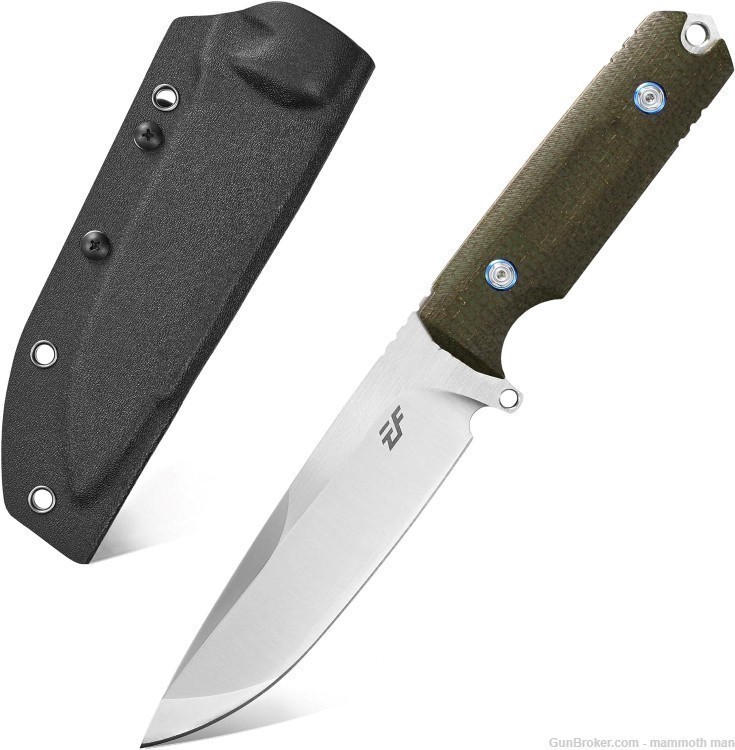 perfect skinner Micarta handles Kydex sheath-img-0