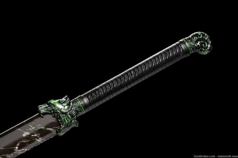 Black Manganese Steel katana-img-4