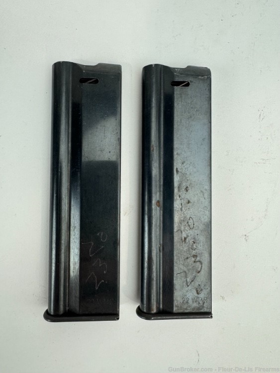 H&K Heckler & Koch Model 300 .22WMR 15 Round FACTORY magazines TWO MAGS-img-0
