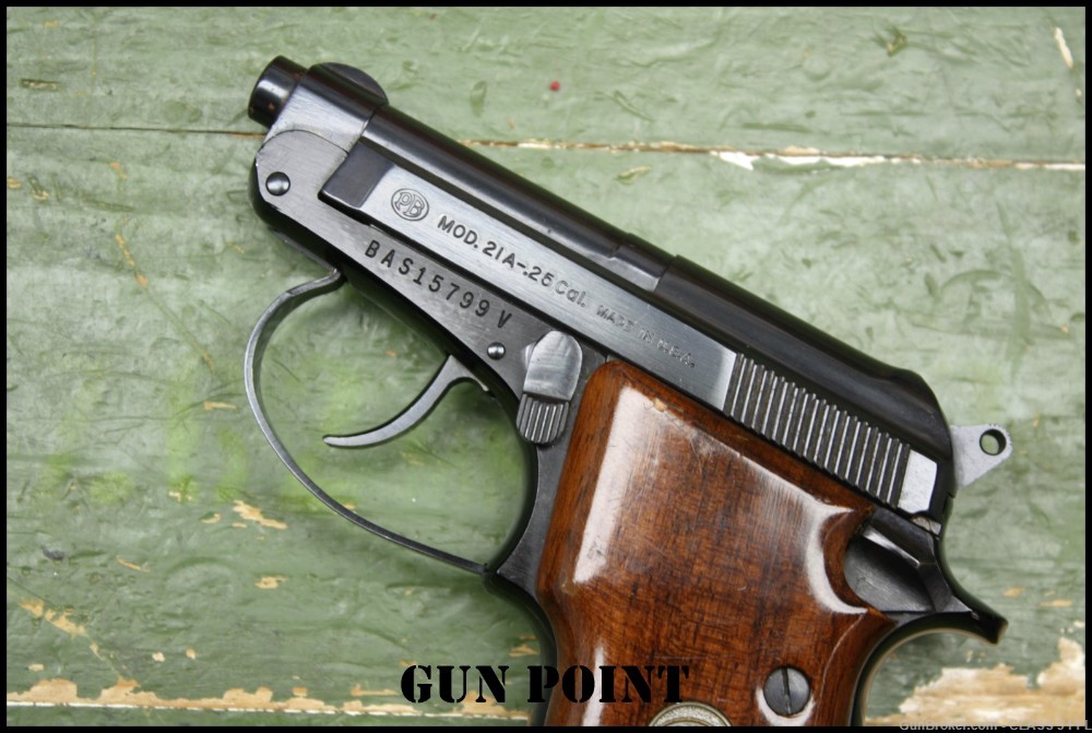 Nice Vintage Beretta Model 21A 25 ACP *Penny* Starting Bid No Reserve !   -img-5