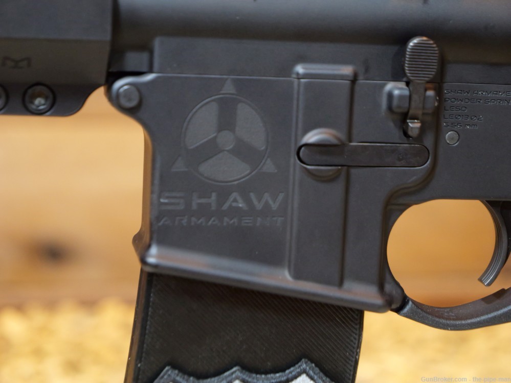 Shaw Armament Systems L.E. Only 10.5" Rifle ThunderCan Azimuth Suppressor.-img-2