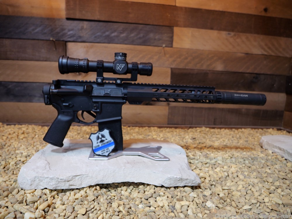 Shaw Armament Systems L.E. Only 10.5" Rifle ThunderCan Azimuth Suppressor.-img-5