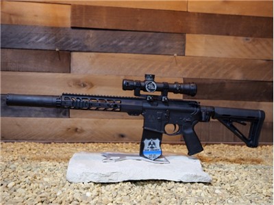 Shaw Armament Systems L.E. Only 10.5" Rifle ThunderCan Azimuth Suppressor.