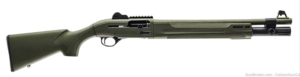 Beretta 1301 tactical Mod 2 12 Gauge OD Green-img-0