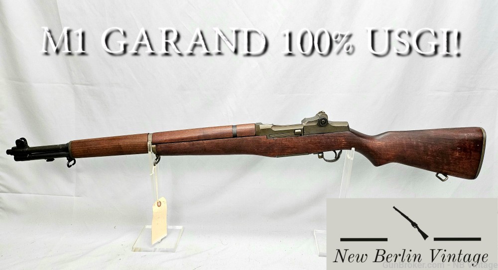 M1 GARAND CMP 100% USGI Service Grade M1-Garand Springfield Armory Garand -img-0