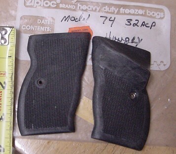 Hungary Model 74 32acp  Pistol Grips-img-0