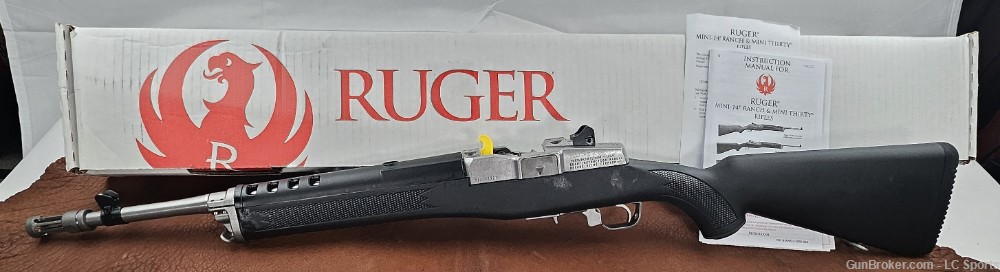  Ruger Mini-14 Tactical 5.56NATO Matte Stainless Black unfired, NIB-img-2