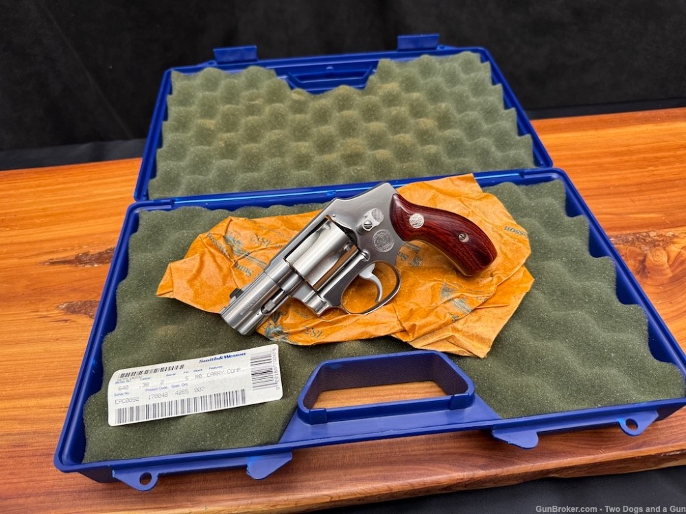 RARE Smith & Wesson 640 Carry Comp Performance Center 1993 150 Made! -img-0