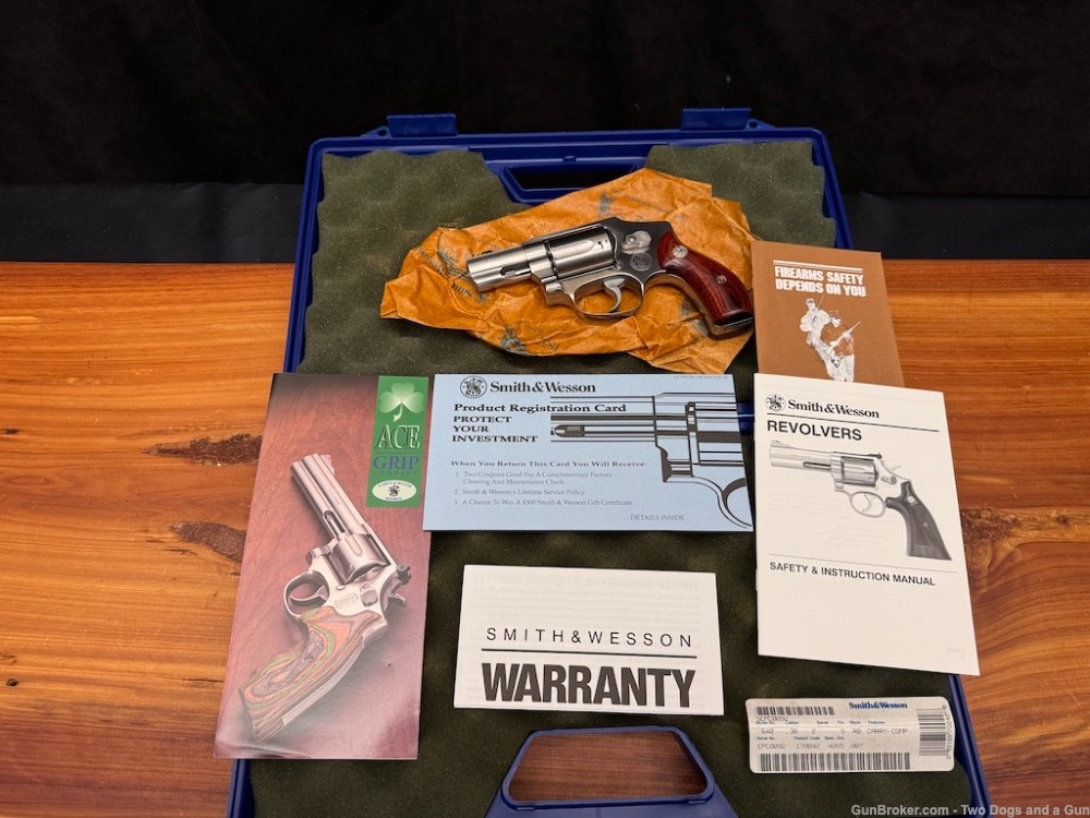 RARE Smith & Wesson 640 Carry Comp Performance Center 1993 150 Made! -img-17