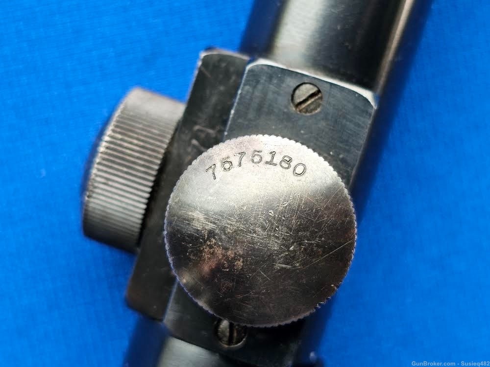 Early Lyman M81 Sniper Scope for Garand M1C Sniper Rifle! Excellent -img-15