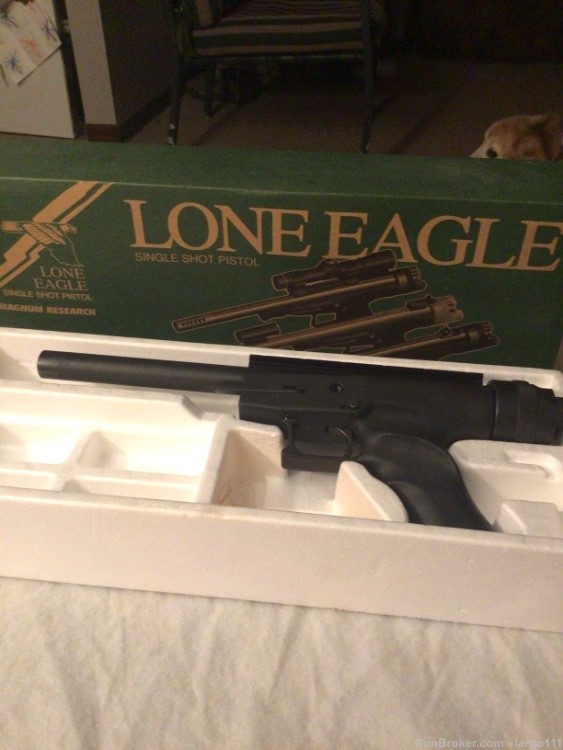 Magnum research lone Eagle single shot pistol Limited addition 300 win mag-img-0