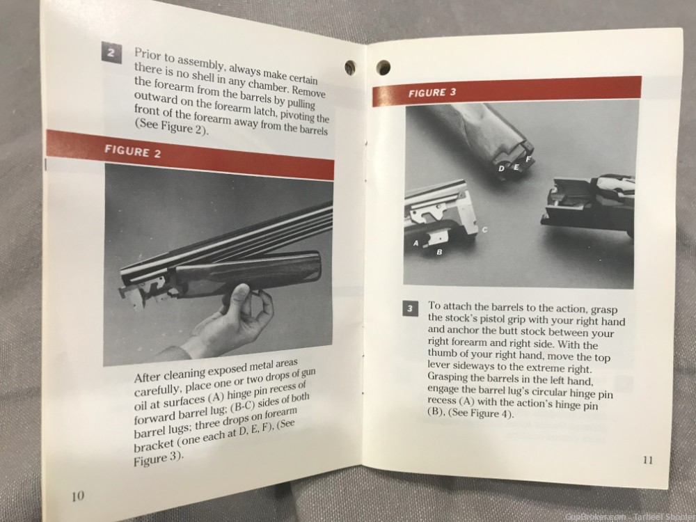 Browning Citori Instruction Manual 1980's Original-img-4