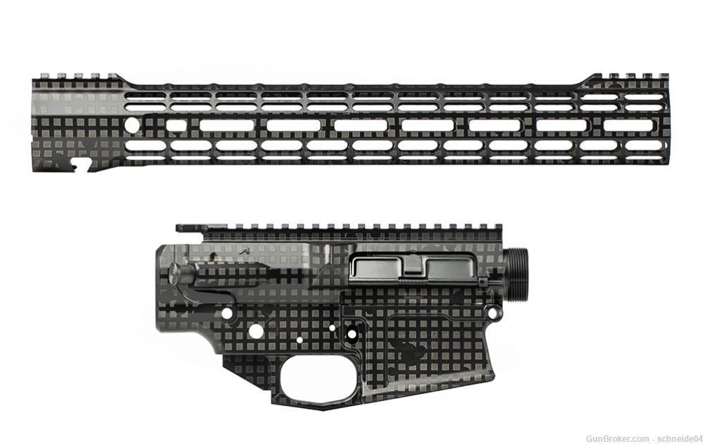 Aero Precision M5 Builder Set w/ 15" ATLAS S-ONE M-LOK Handguard - Desert C-img-0