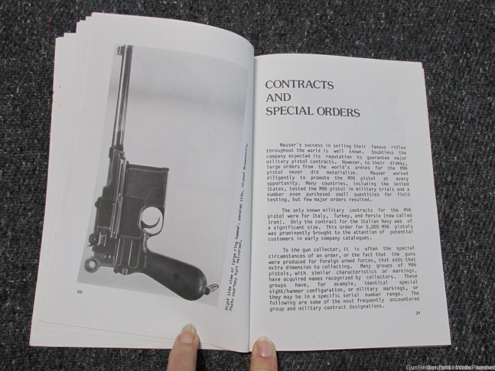 MAUSER BROOMHANDLE REFERENCE BOOK KNOW YOUR BROOMHANDLE MAUSERS-img-7