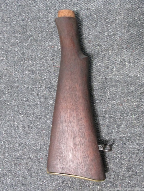 BRITISH ENFIELD NO. 1 MKIII RIFLE 303 BRITISH BUTTSTOCK WITH BRASS PLATE -img-0