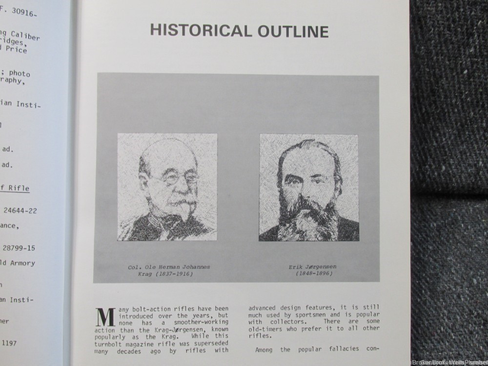 THE KRAG RIFLE STORY BY FRANK MALLORY AND LUDWIG OLSON SIGNED REFER BOOK -img-7