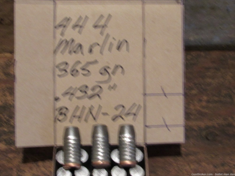 40 bullets - 444 Marlin 365 grain GC bullets -img-0