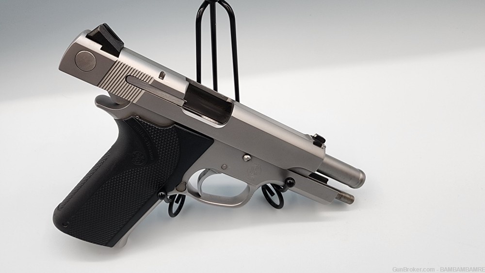 Smith & Wesson 1076 10mm aka FBI pistol DA/SA 4.25"  Factory Refinished!-img-6