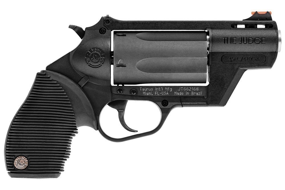 Taurus Judge Public Defender Black 45 Colt 410 Ga 2.5in 5 Shot 2-441021PFS-img-0