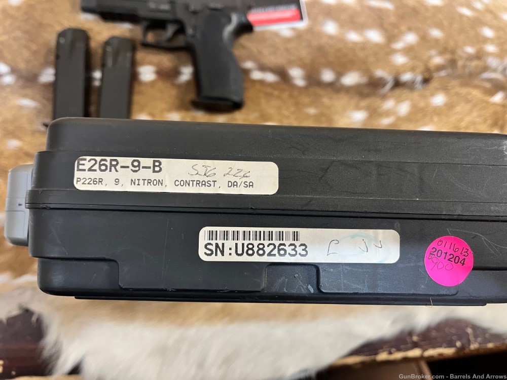 Sig Sauer P226 9mm In Box With 2 mags Germany -img-9