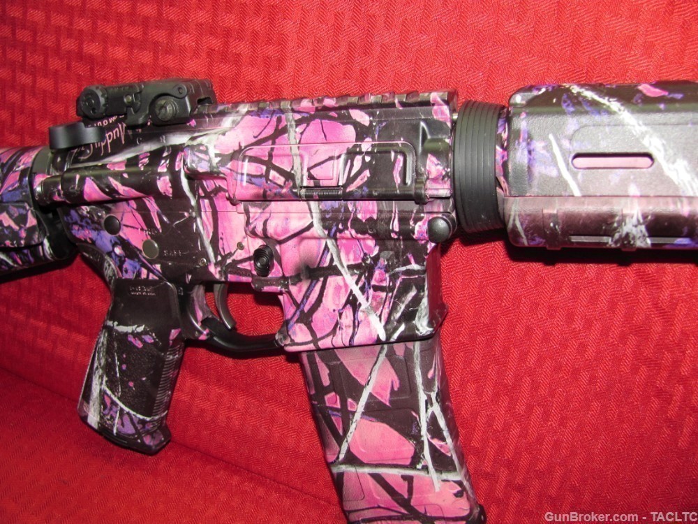 Rare Colt M4 LT6720  AR-15 in MUDDY GIRL CAMO 3 MAGS made only 2013-img-14