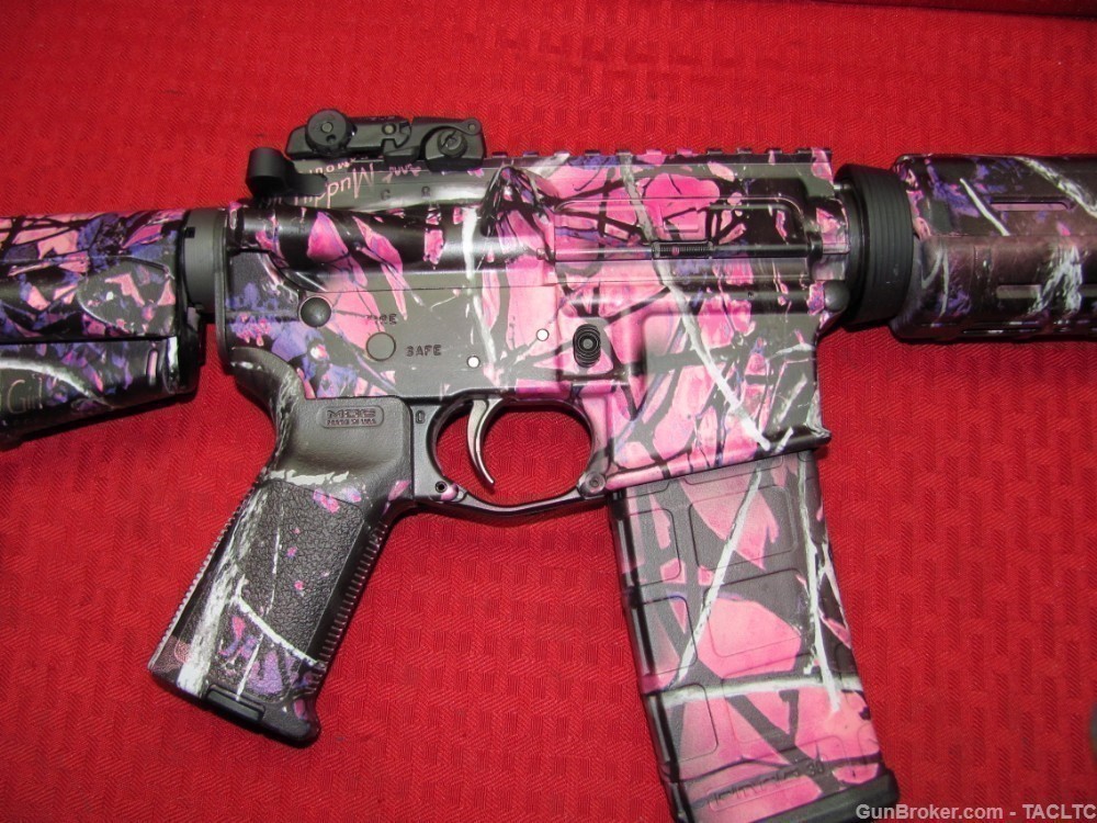 Rare Colt M4 LT6720  AR-15 in MUDDY GIRL CAMO 3 MAGS made only 2013-img-19