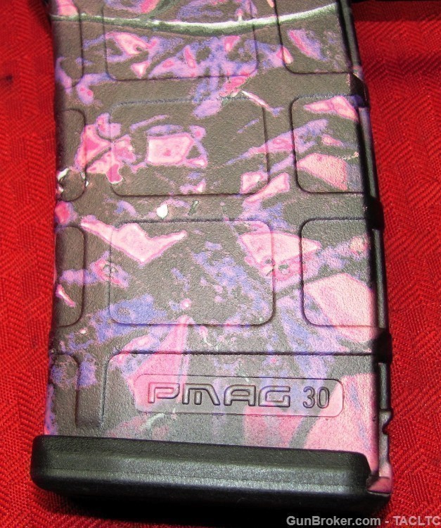 Rare Colt M4 LT6720  AR-15 in MUDDY GIRL CAMO 3 MAGS made only 2013-img-10
