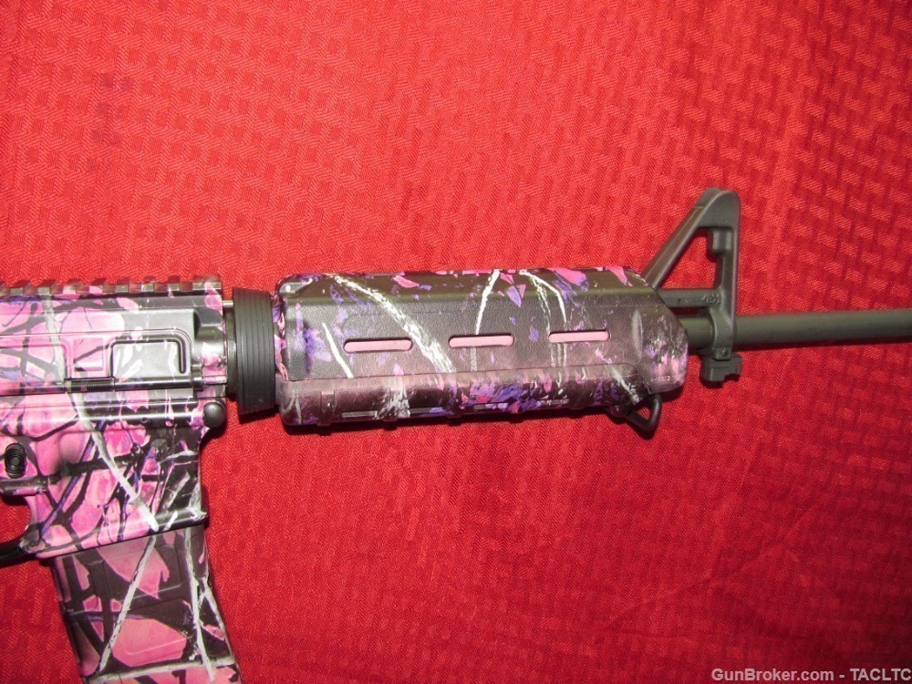 Rare Colt M4 LT6720  AR-15 in MUDDY GIRL CAMO 3 MAGS made only 2013-img-15