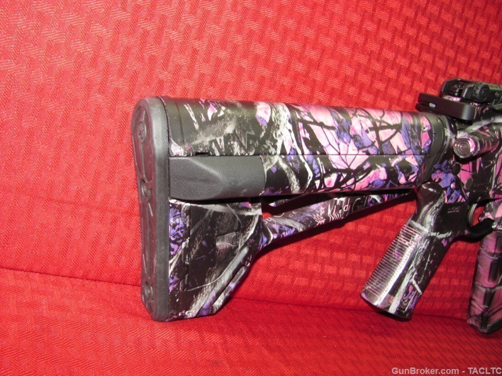 Rare Colt M4 LT6720  AR-15 in MUDDY GIRL CAMO 3 MAGS made only 2013-img-12