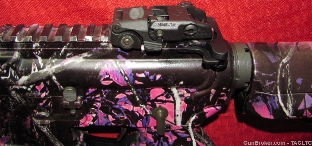 Rare Colt M4 LT6720  AR-15 in MUDDY GIRL CAMO 3 MAGS made only 2013-img-7