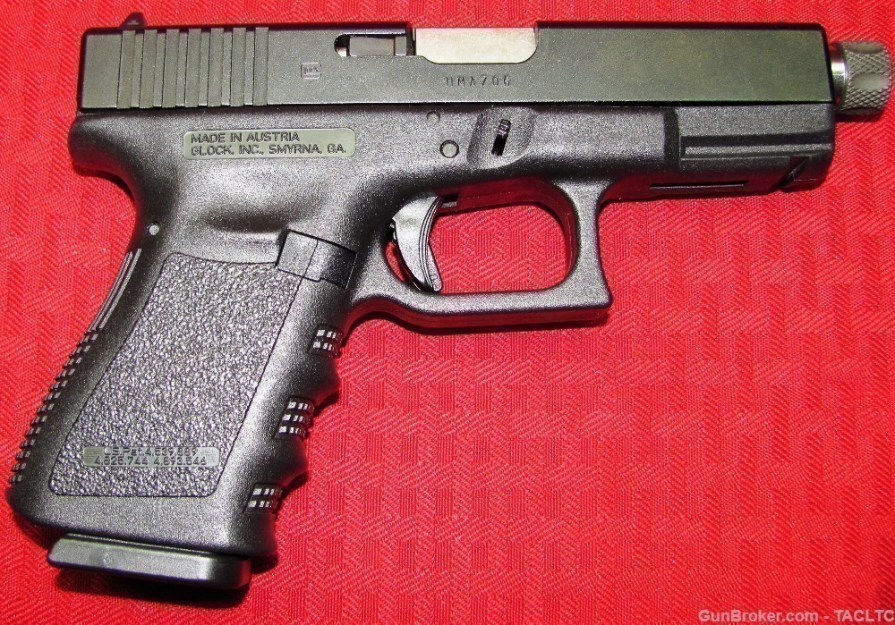 GLOCK MODEL 32 357 SIG/40 S&W SS THREADED BRL 2 MAGS LNIB-img-22