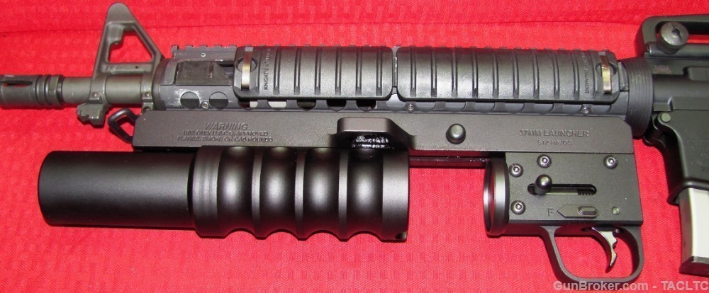 PSA M16A4 US PROPERTY MRKD DISSIPATOR KNA M5 HAVOC 37MM LAUNCHER NOS-img-20