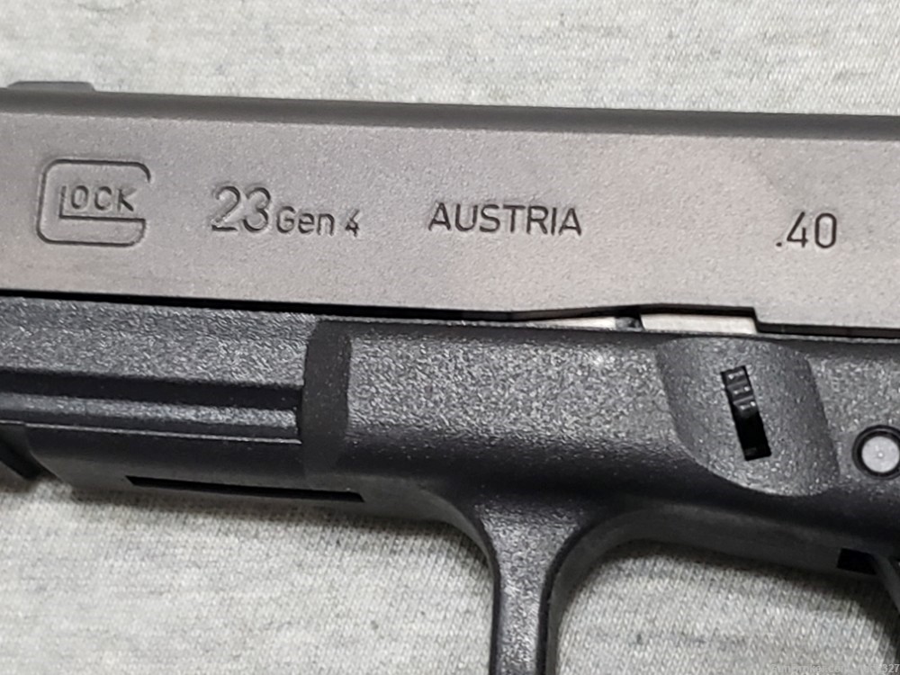 Glock 23 Gen 4 .40 Semi Automatic Pistol-img-7
