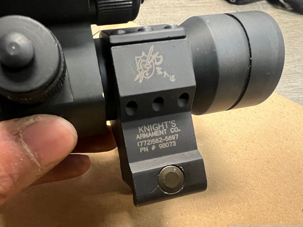 Super Rare Aimpoint M68 CCO with KAC Mounts, SR-16 Secret Service-img-2