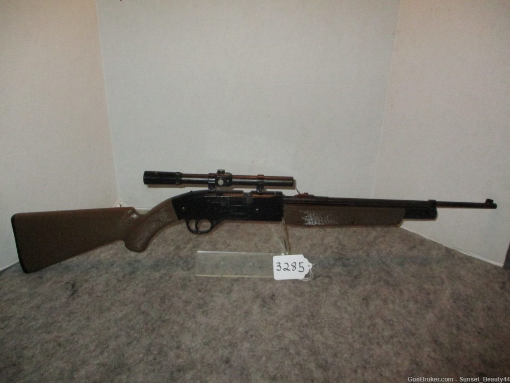 Crosman 781  .177 BB/Pellet Rifle with 4 x 15 scope-img-0