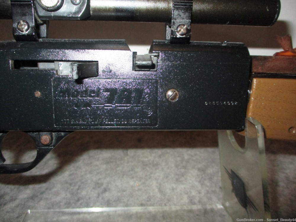 Crosman 781  .177 BB/Pellet Rifle with 4 x 15 scope-img-8