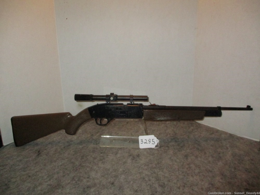 Crosman 781  .177 BB/Pellet Rifle with 4 x 15 scope-img-17