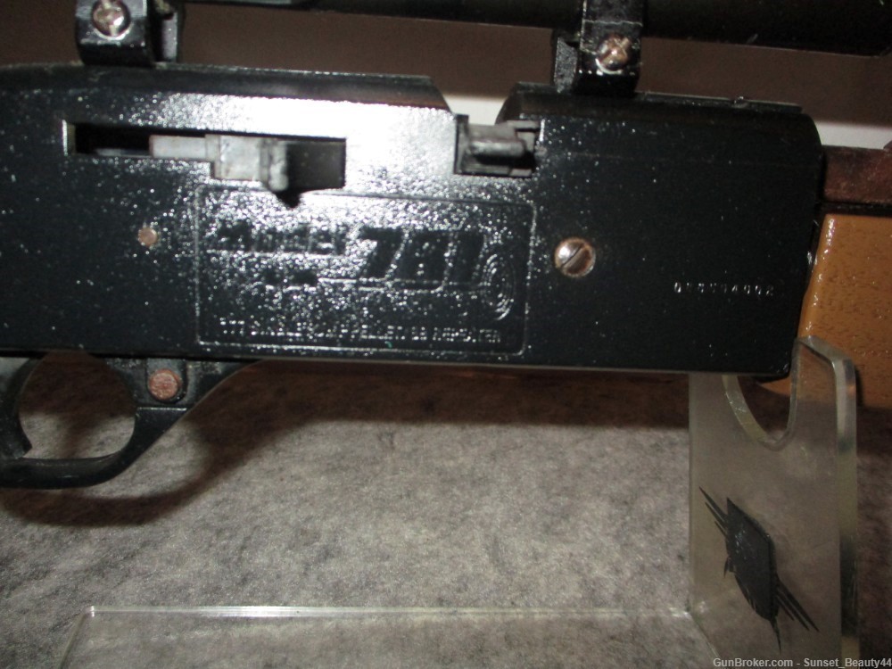 Crosman 781  .177 BB/Pellet Rifle with 4 x 15 scope-img-16