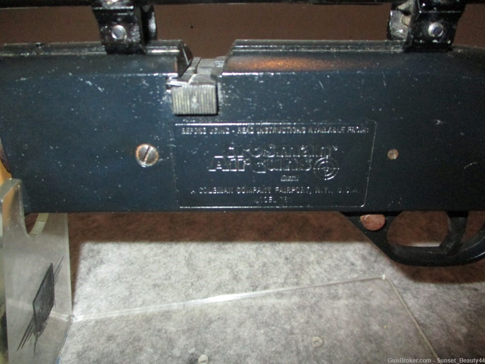 Crosman 781  .177 BB/Pellet Rifle with 4 x 15 scope-img-4
