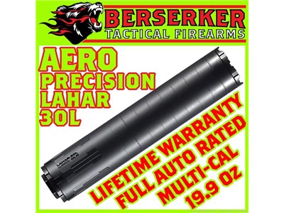 AERO PRECISION Lahar 30L Multical Suppressor 5/8-24 Direct Thread